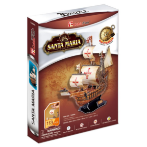 Cubic Fun 3D Puzzle - Santa Maria