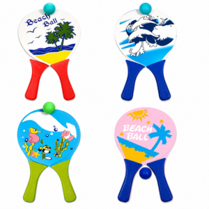 Beach Bat & Ball MDF Wood