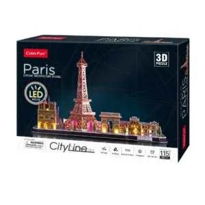 Cubic Fun 3D Puzzle -City Line Paris