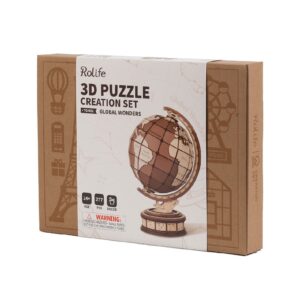Robotime 3D Puzzle - Globe Wonders