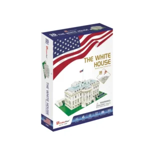 Cubic Fun 3D Puzzle - The White House USA