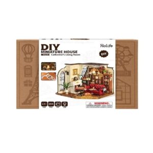 Robotime DIY Miniature House-Catherine's Living Room