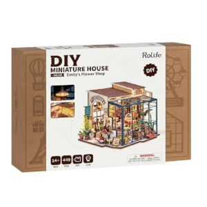 Robotime DIY Miniature House - Emily's Flower Shop