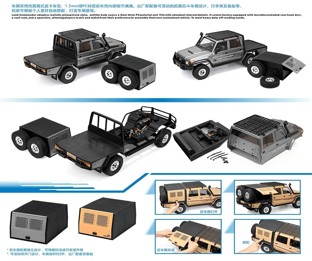 HSP RGT EX86160 1/10 Rock Crawler RTR - Image 4