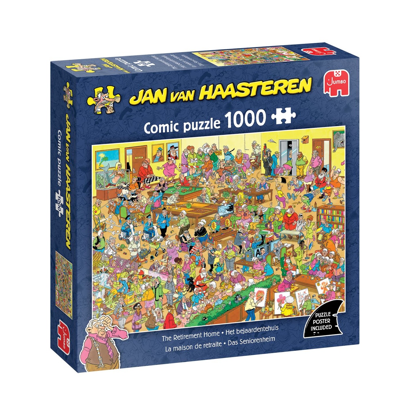 Jumbo - Jan van Haasteren - The Retirement Home Puzzle (1000pcs)