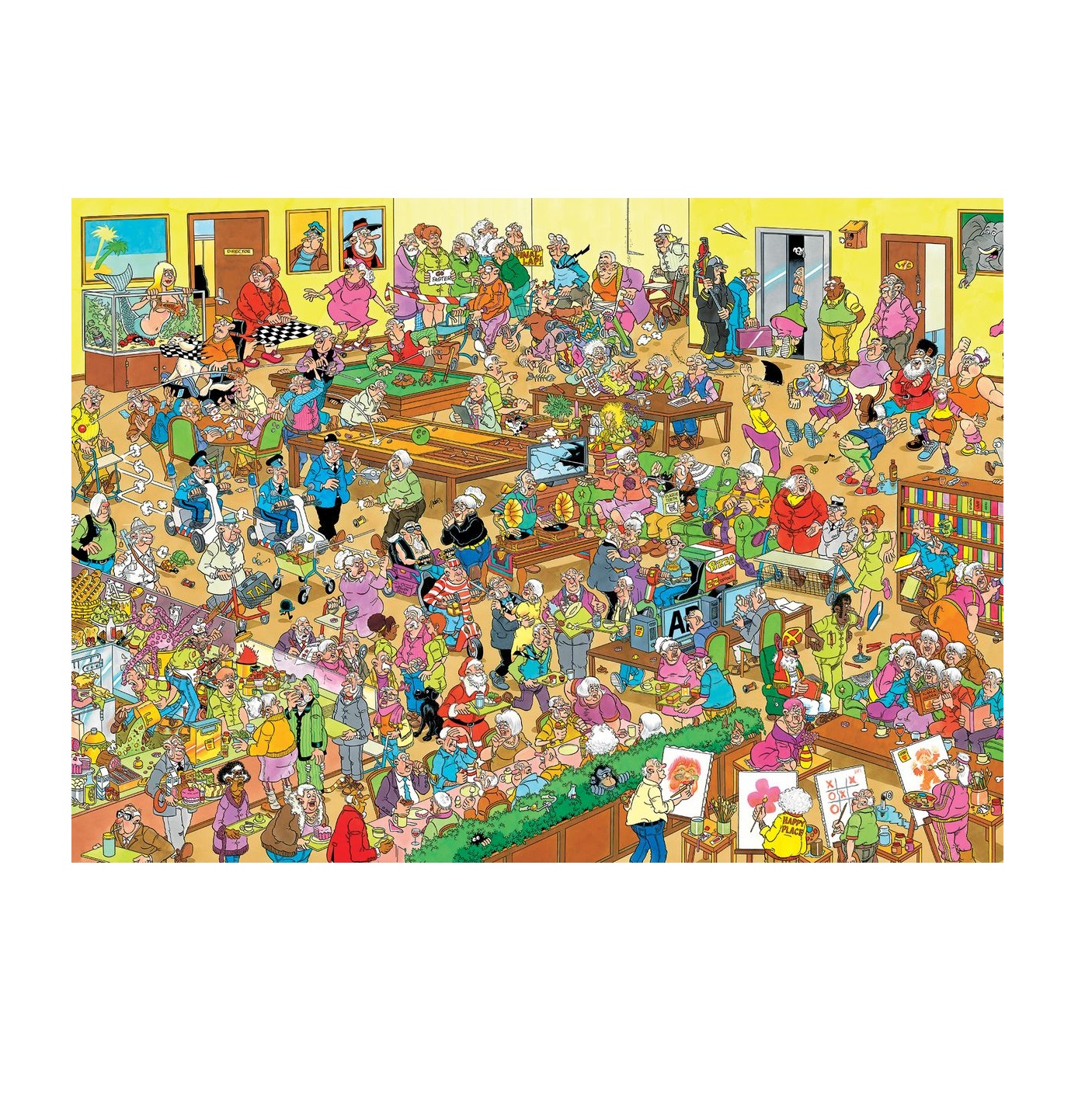 Jumbo - Jan van Haasteren - The Retirement Home Puzzle (1000pcs) - Image 2
