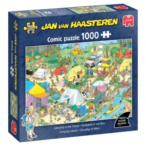 Jumbo - Jan van Haasteren - Camping in the Forest Puzzle - (1000pcs)