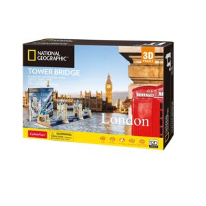Cubic Fun 3D Puzzle - Nat Geo London Tower Bridge