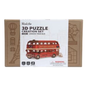 Robotime 3D Wooden Puzzle - London Tour Bus