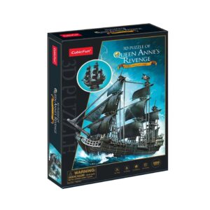 Cubic Fun 3D Puzzle - Queen Anne's Revenge Pirate Ship