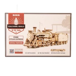 Robotime 3D Puzzle 1:80 Scale Model Train