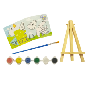 Painting Picture with Easel