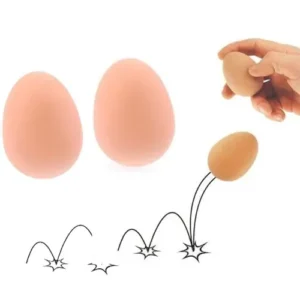 Bouncing Brown Chicken Egg