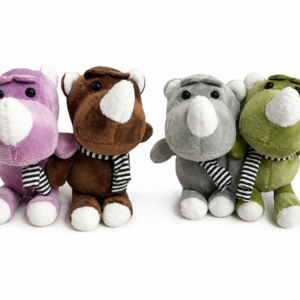 Plush Keyring Rhinos