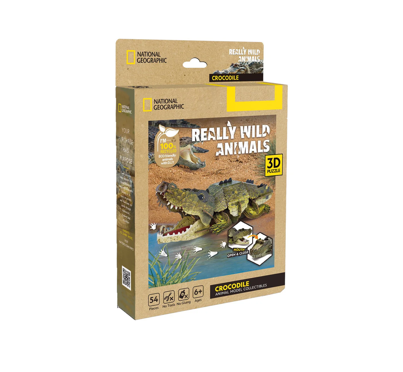 Crocodile 54pc National Geographics