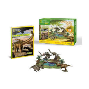 CubicFun Dinosaur Park 3D Puzzle 43pcs