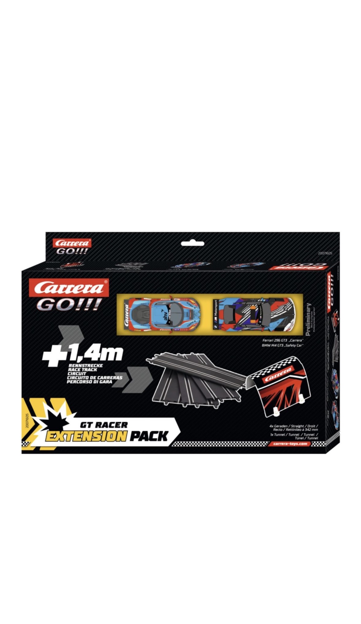 Carrera Go Extension Pack GT Racer 2x Cars