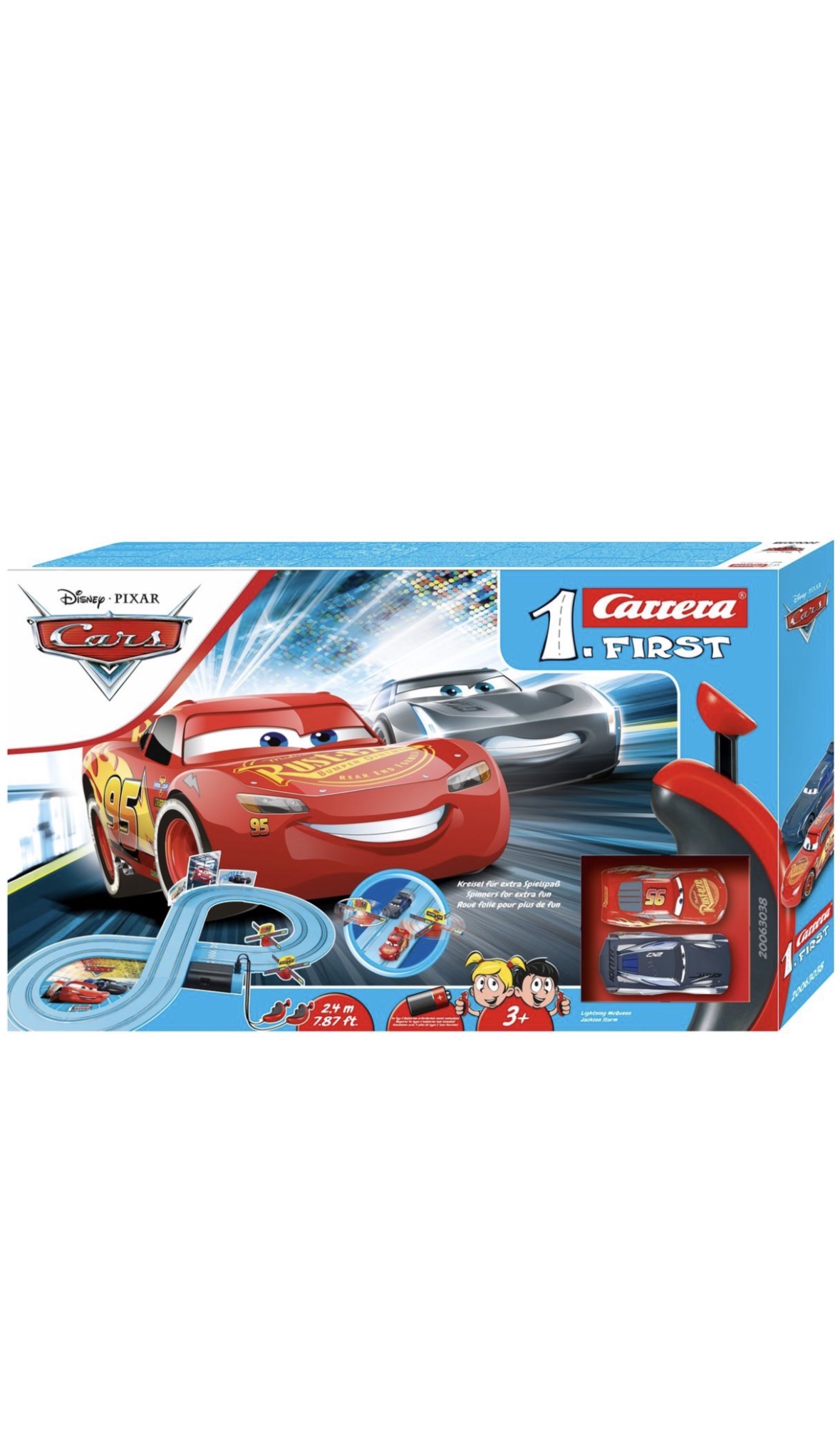 Carrera First Disney/ Pixar Car Set 2.4m