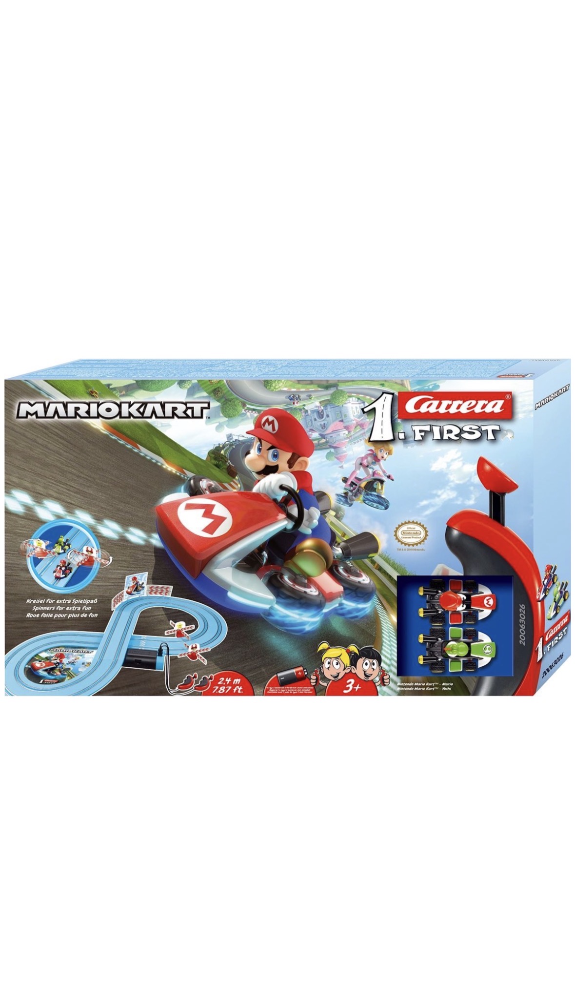 Carrera First Ninetendo Mario Kart Set 2.4m