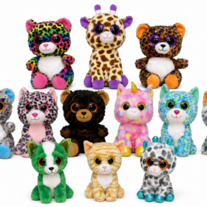 Cute Glitter Eye Plush Medium