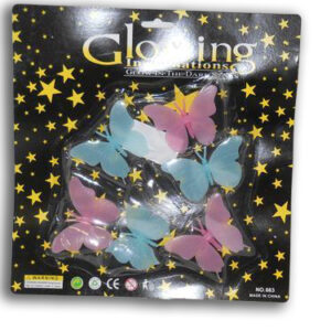 Glow in the Dark Butterfly 6pc
