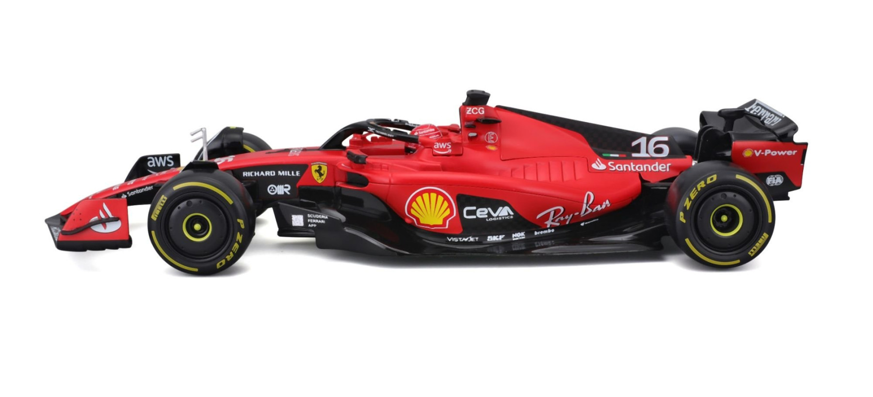 Burago 1/18 Ferrari F1 SF-23 #16 - Image 2