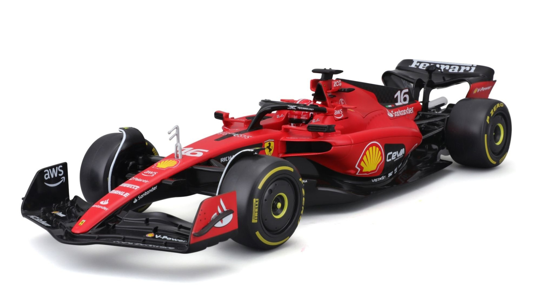 Burago 1/18 Ferrari F1 SF-23 #16 - Image 3