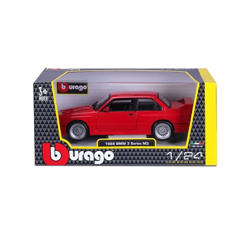 BMW M3 E30 1988 1/24 Burago - Image 2