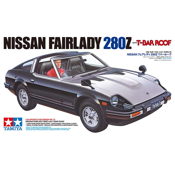 Tamiya 1/24 Nissan Fairlady 280Z with T-Bar Roof