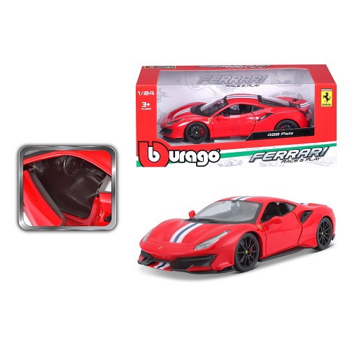 Ferrari 488 Pista 1/24 Burago - Image 4