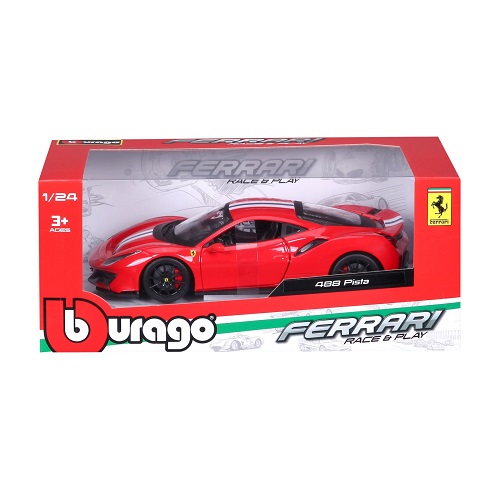 Ferrari 488 Pista 1/24 Burago - Image 2
