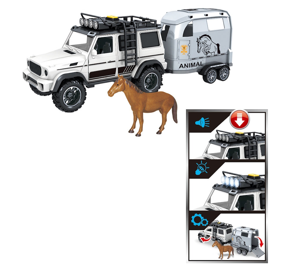 TS Off road Vehicle with Carridge & Horse - Image 2
