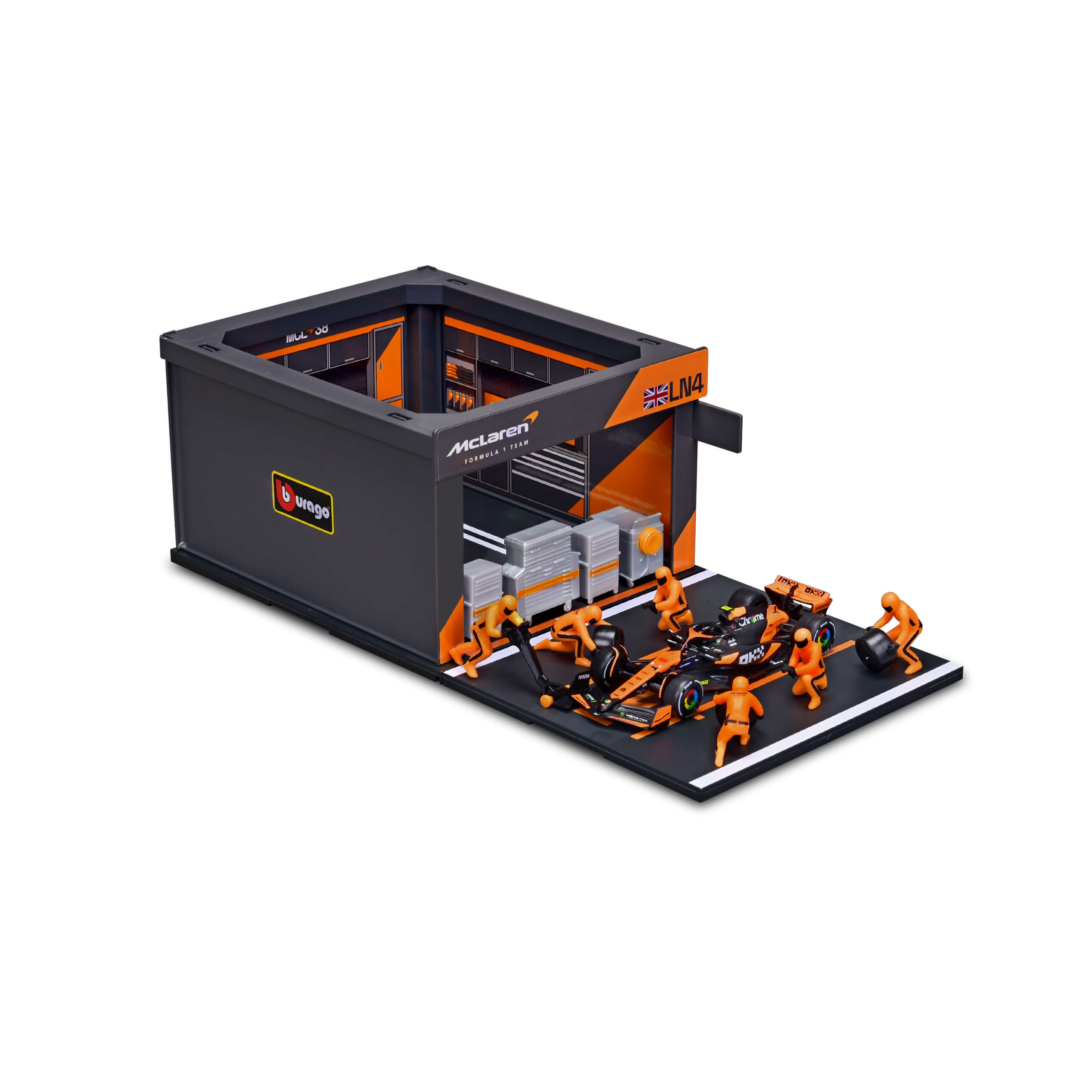 Burago 1/43 Mclaren F1 Pit Pass MCL38 - Image 3