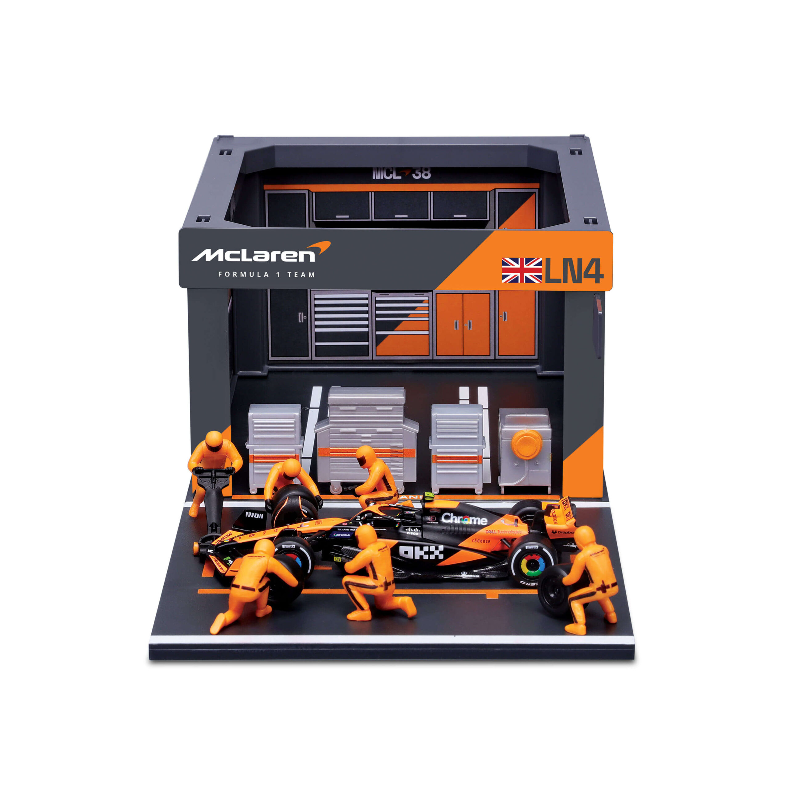 Burago 1/43 Mclaren F1 Pit Pass MCL38