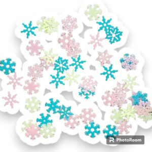 Glow in the Dark Snowflakes (pack of 50's)