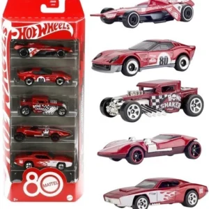 Hot Wheels Mattel 80th Anniversary 5 pack