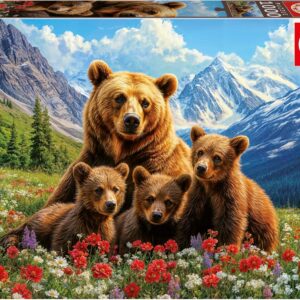 Edu Grizzly Bears in Canada 1000pc