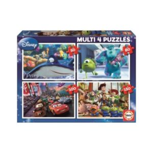 Edu Multi 4 Puzzle Pixar
