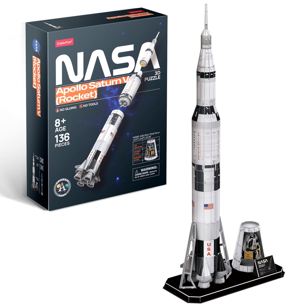 CF NASA Apollo Saturn V Rocket 136pc