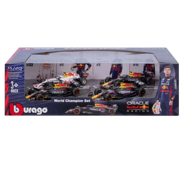Burago 1/43 Red Bull F1 World Champion Set - Image 2