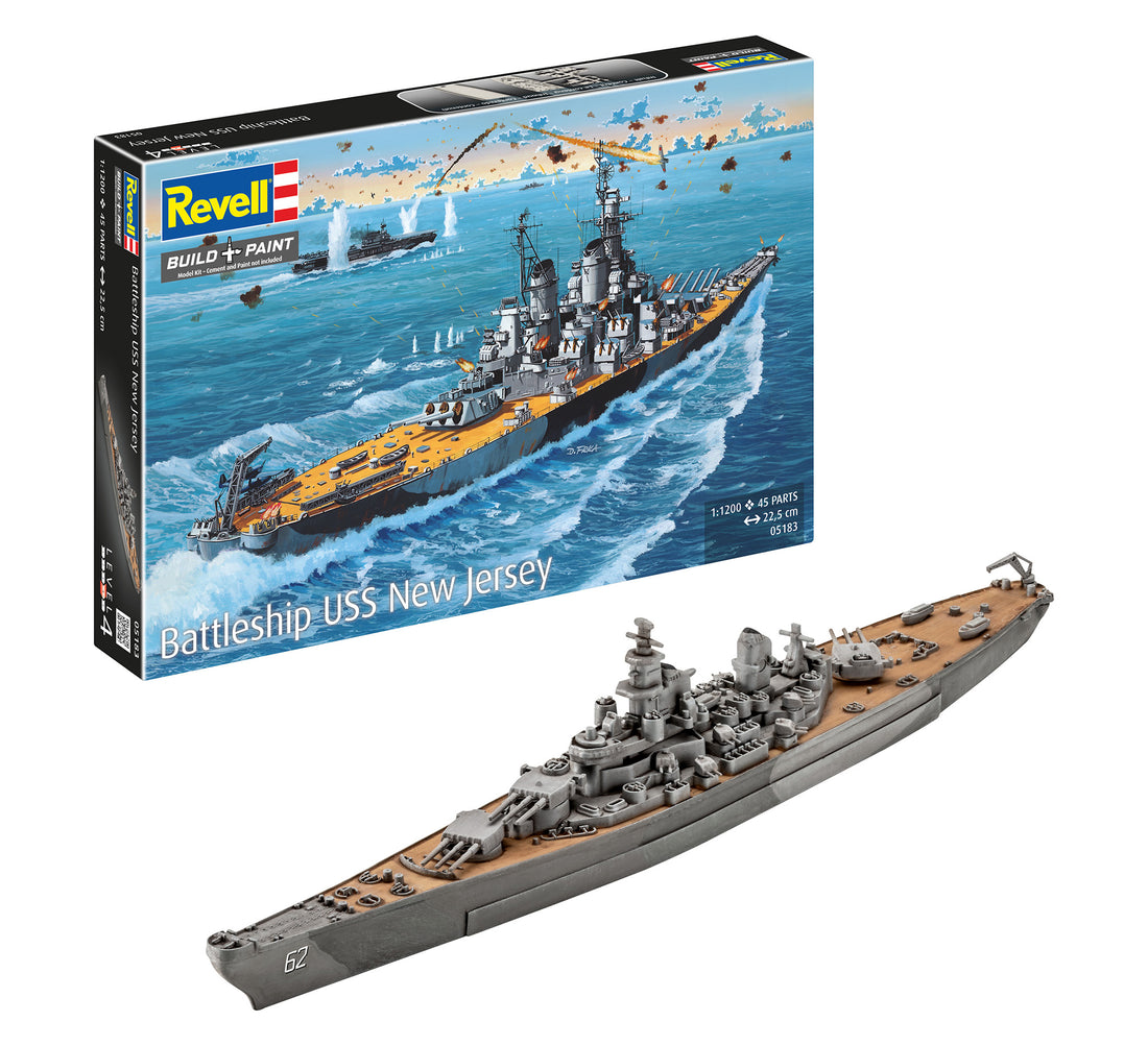Revell 1/1200 USS New Jersey