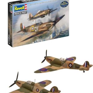 Revell 1/144 Starter Spitfire MK & Hurricane