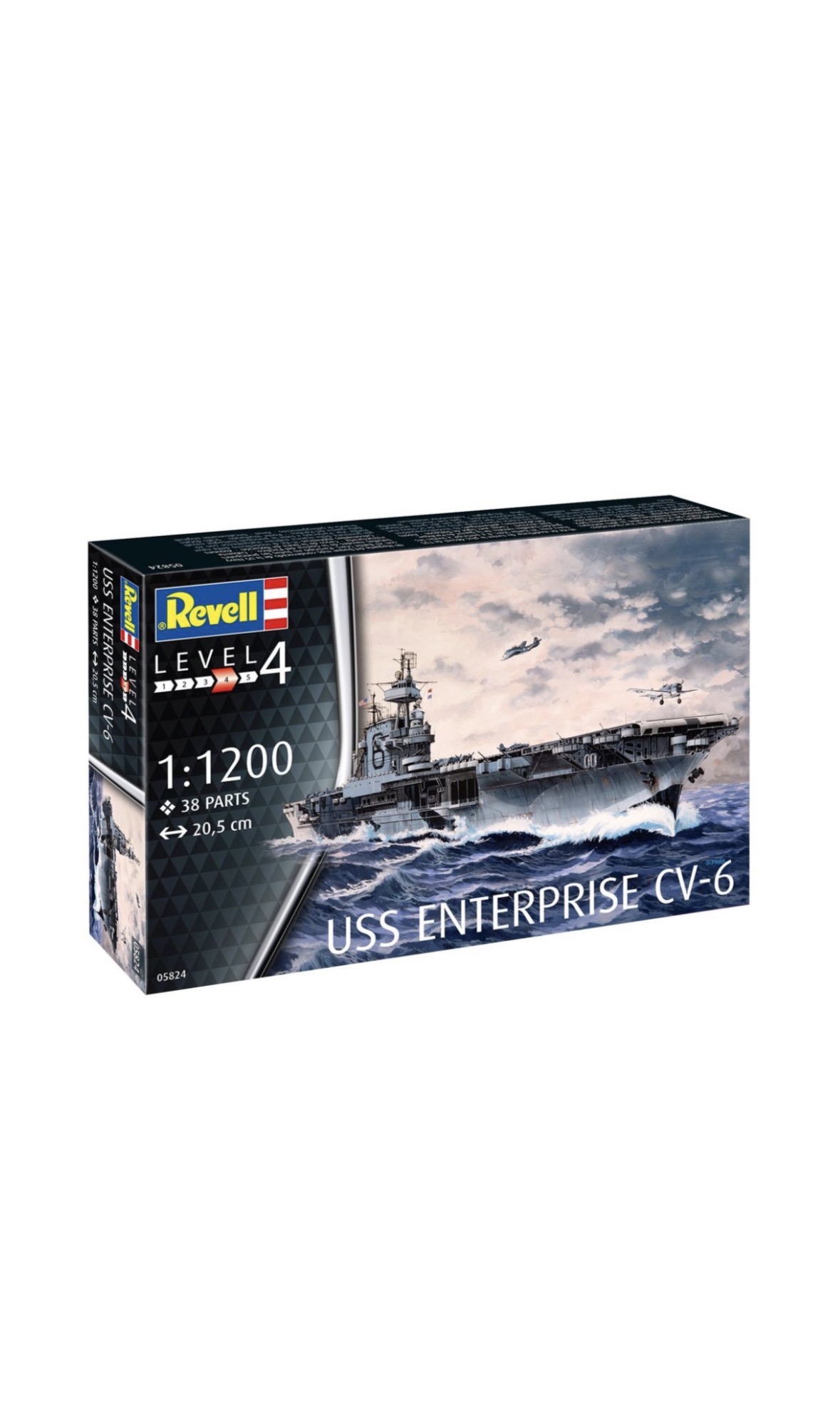 Revell 1/1200 Starter USS Enterprise CV-6