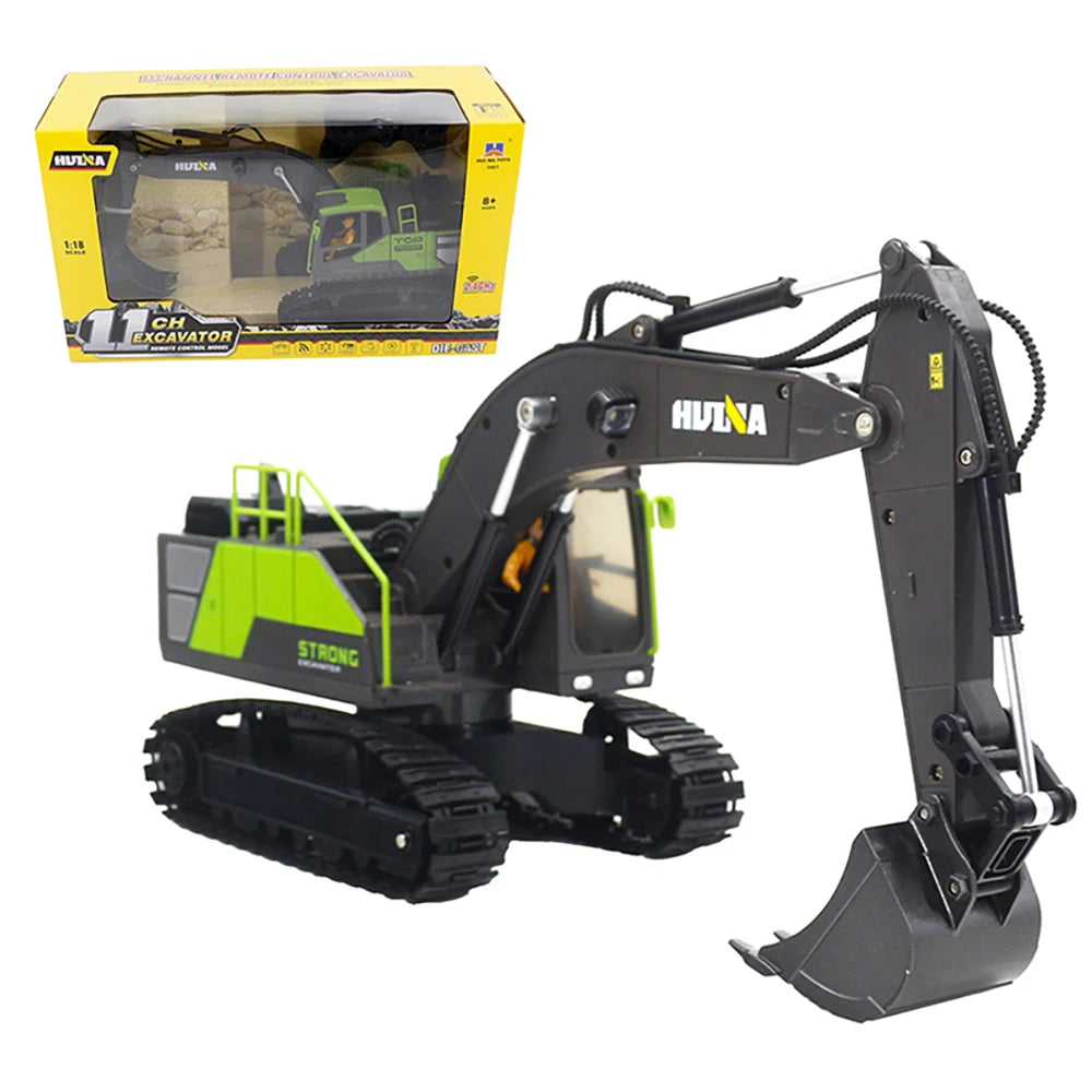 Huina 1661 RC Excavator 1:18 - Image 2
