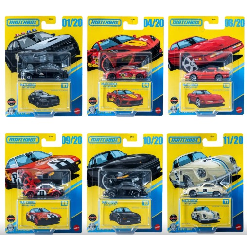 Hot Wheels 2026 Match Box Collection