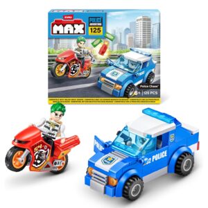Max Adventure Police Chase Playset 125pc