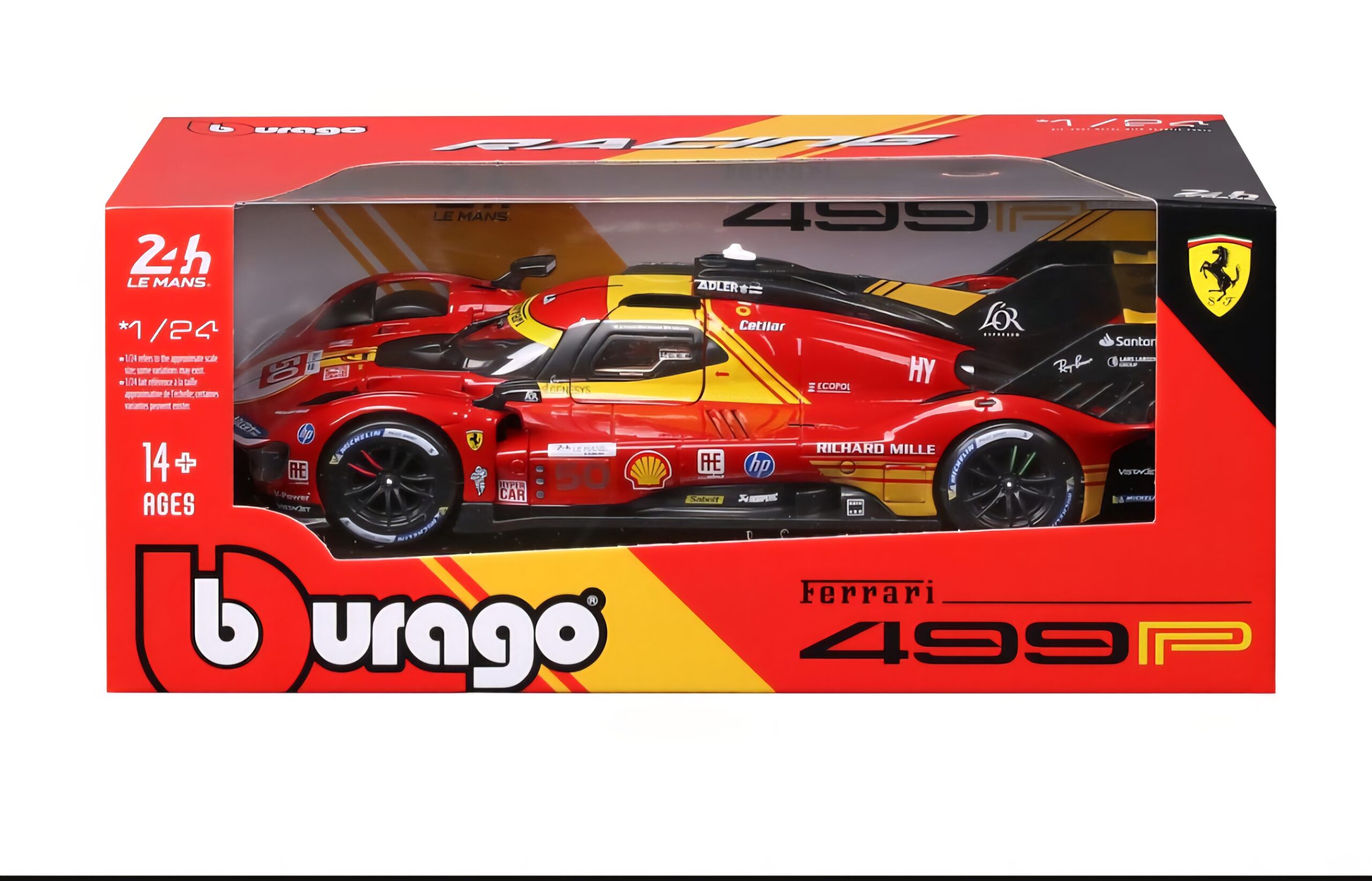Burago 1/18 Ferrari 499P LM Hypercar - Image 2
