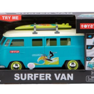 Surfing Retro Van