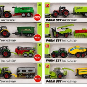Farm Tractor Assorted Sets Die cast