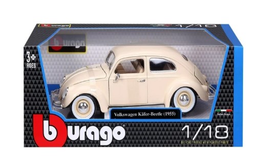 Burago VW Beetle 1955 1:18